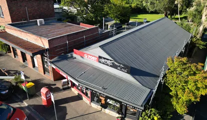 Commercial metal re-roof