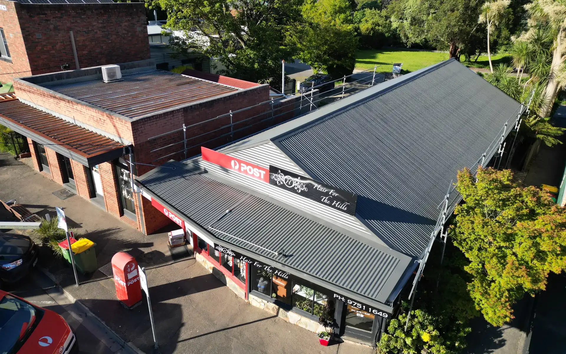 Metal roof by Valley Plumbing and Roofing in Gembrook