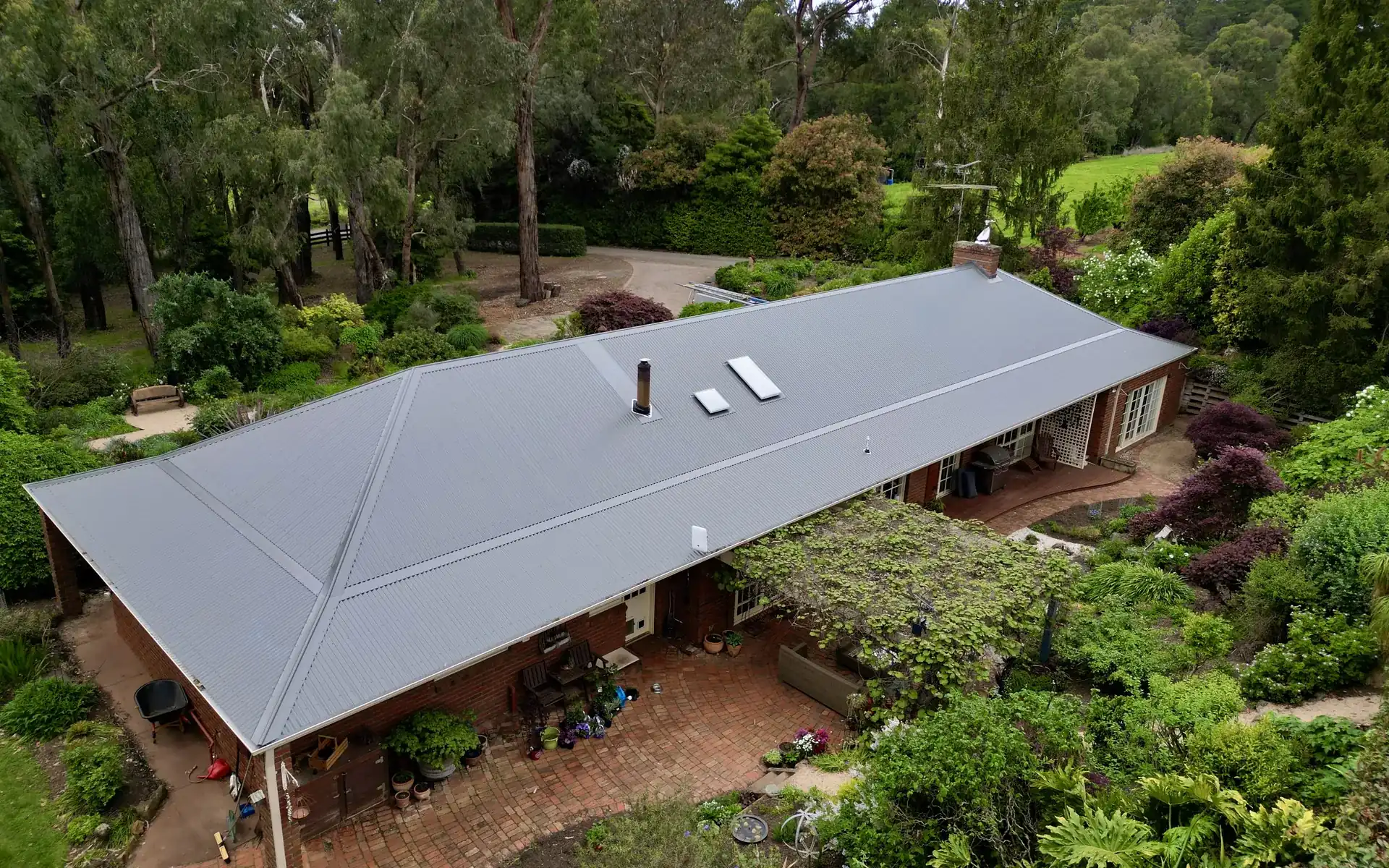 Metal roof by Valley Plumbing and Roofing in Yarra Junction