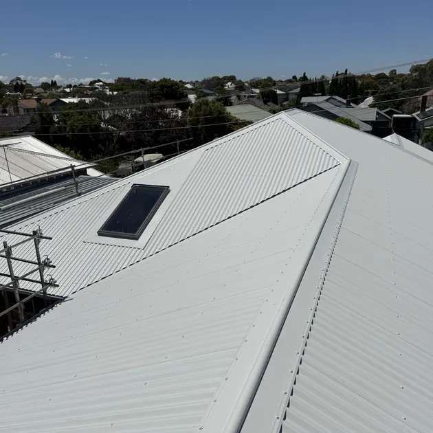 Roof flashing and capping repair