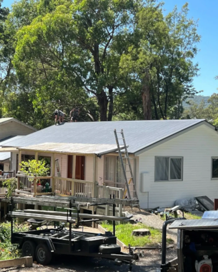 Repairing a leaking roof