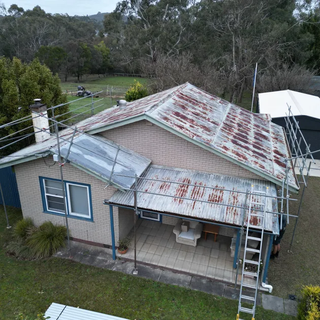 Roofing work in Emerald